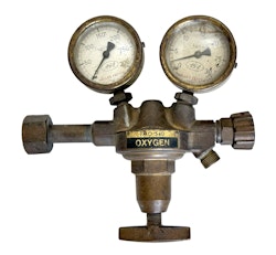 Vintage AGA Oxygen Regulator TMO-540 Gassvetsutrustning