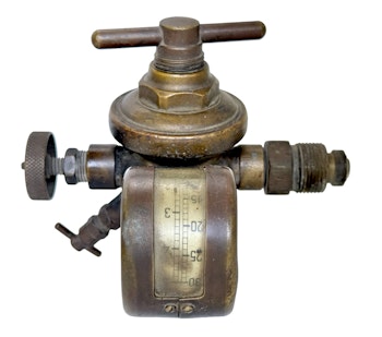 Vintage AGA Acetylen Regulator Faxius Malmö Gassvetsutrustning