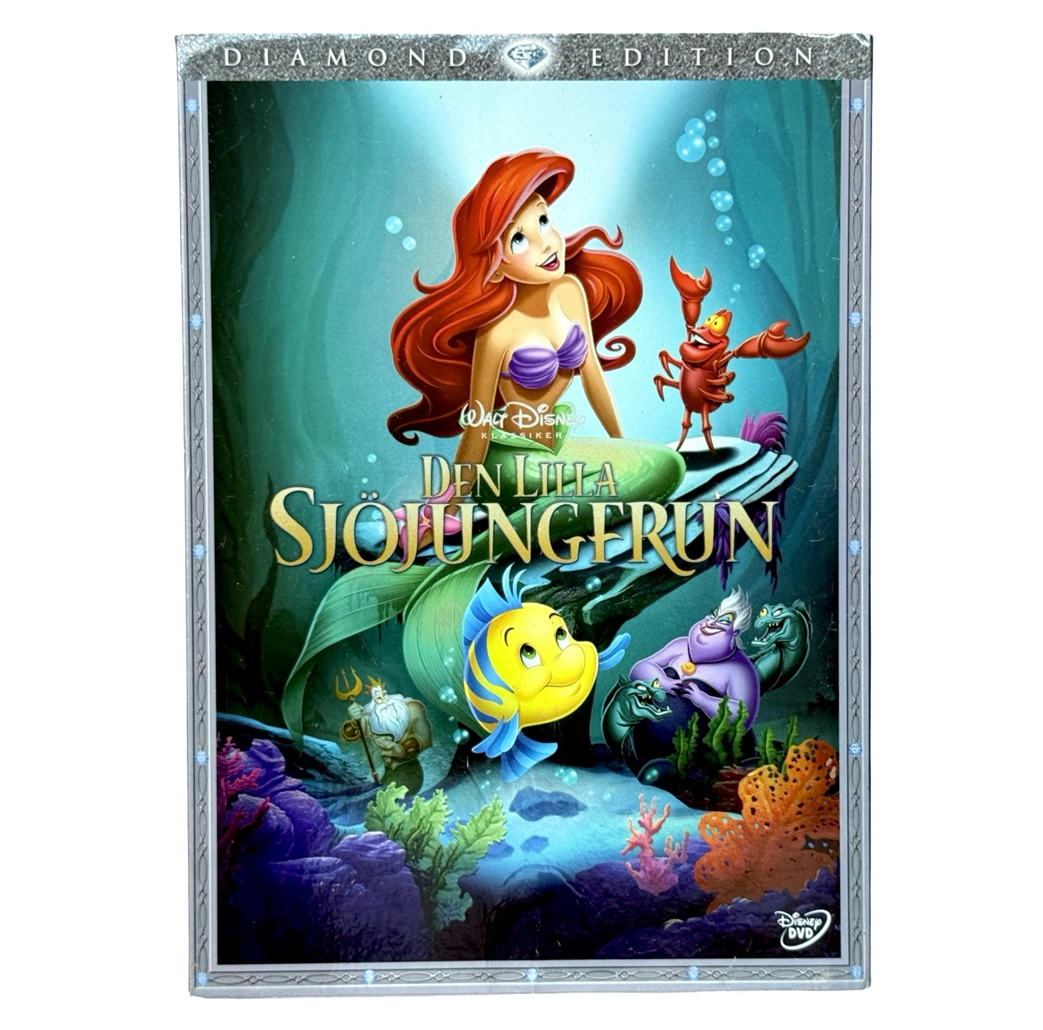 Den lilla sjöjungfrun, Disney, DVD NY