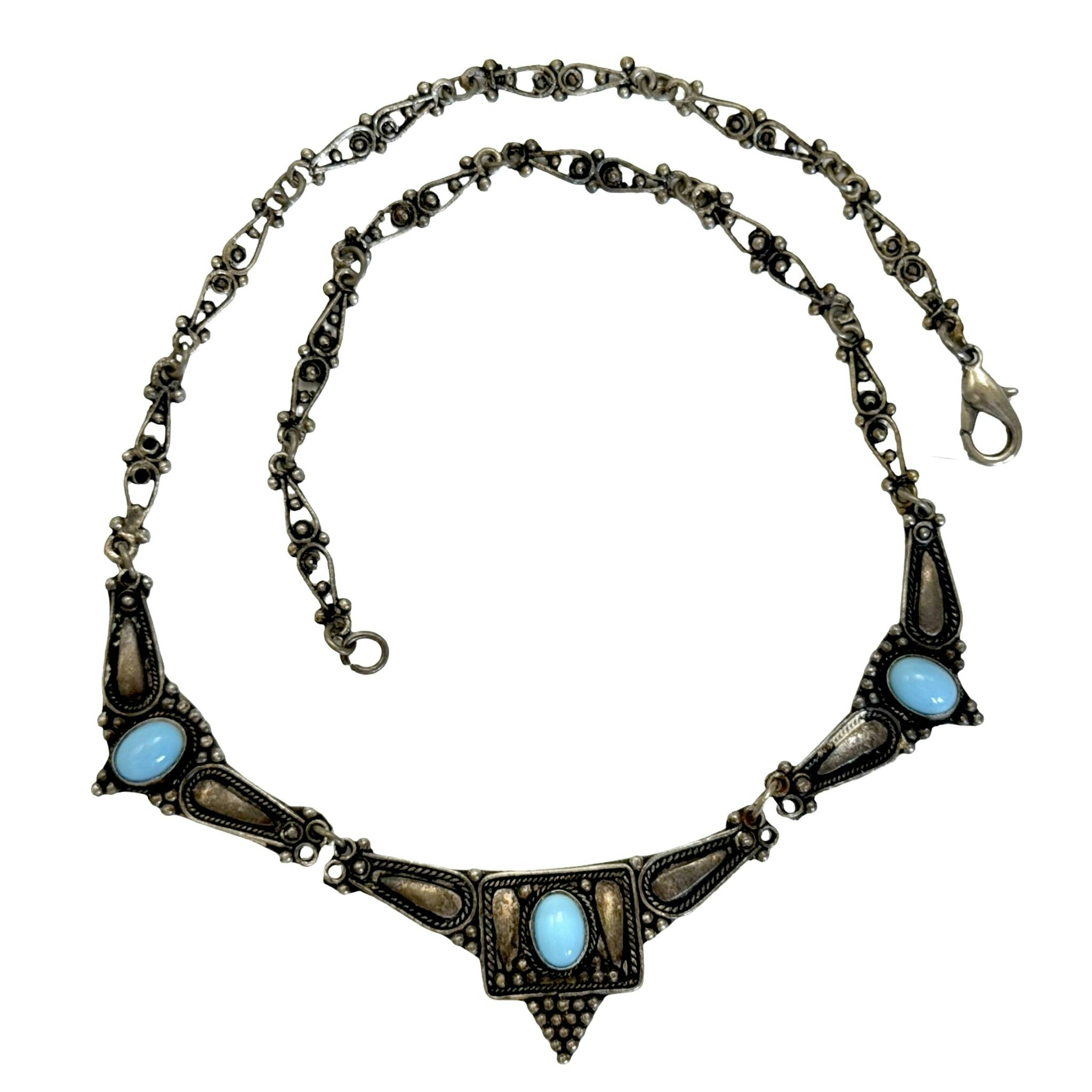 Antik sterling silver 925 halsband