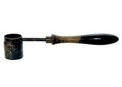 Antik Krutmått krutmätare krutdispenser