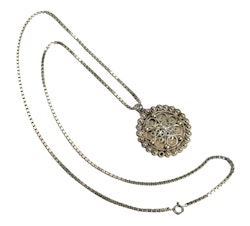 Vintage filigran Halsband silver 925/830