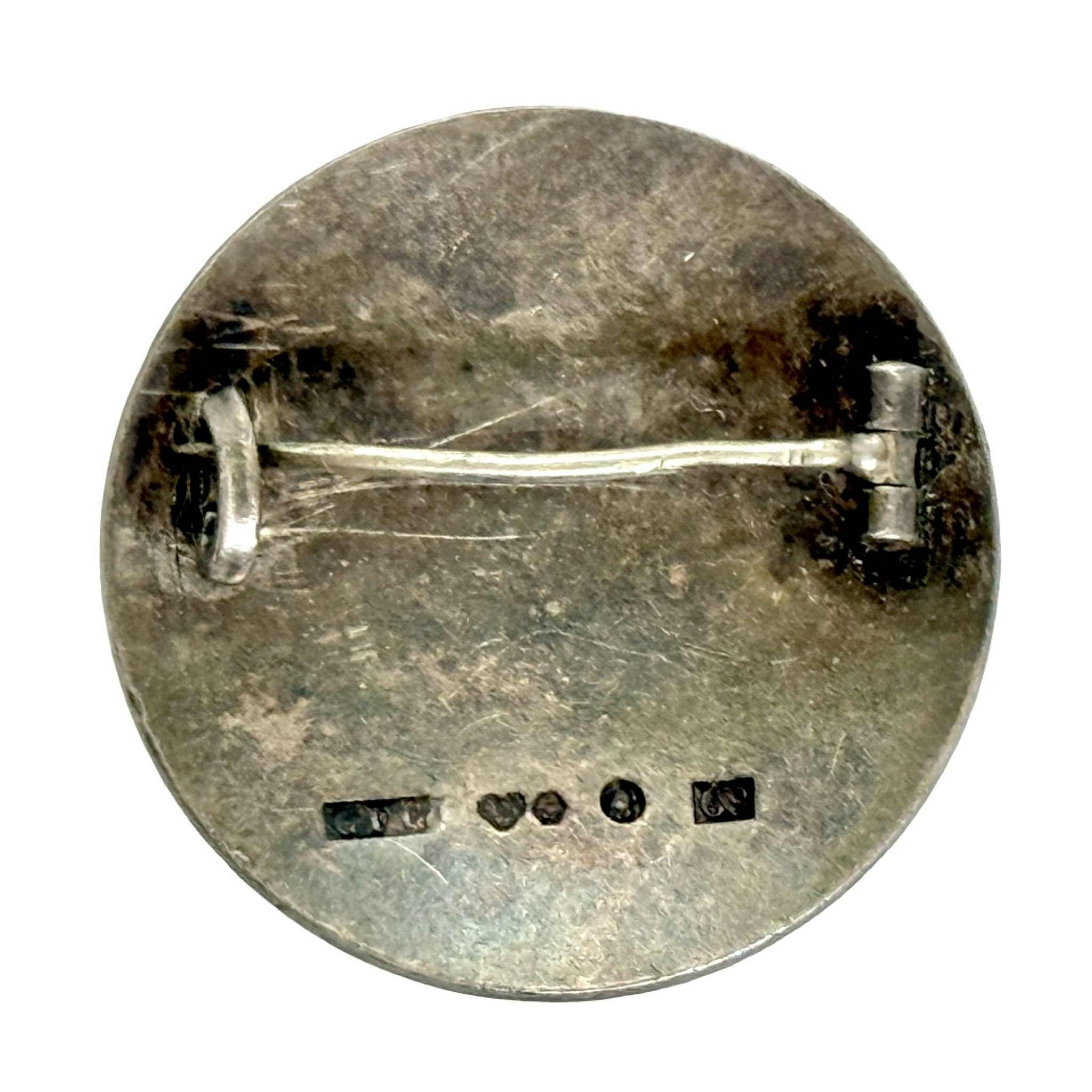 Stockholm 700 år äldre svensk brosch i Silver, tillverkad av CFC 1953