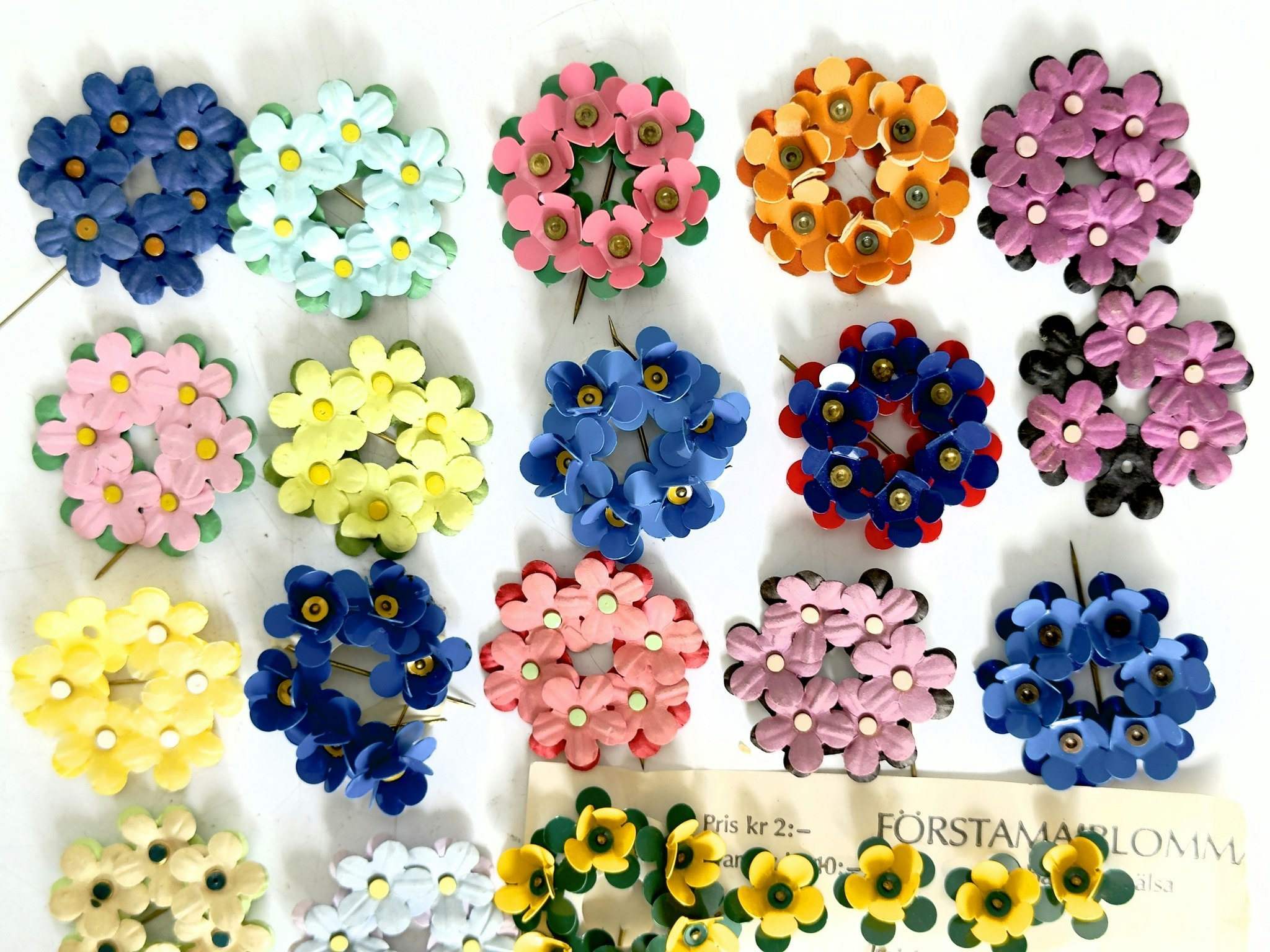Majblommor samling
