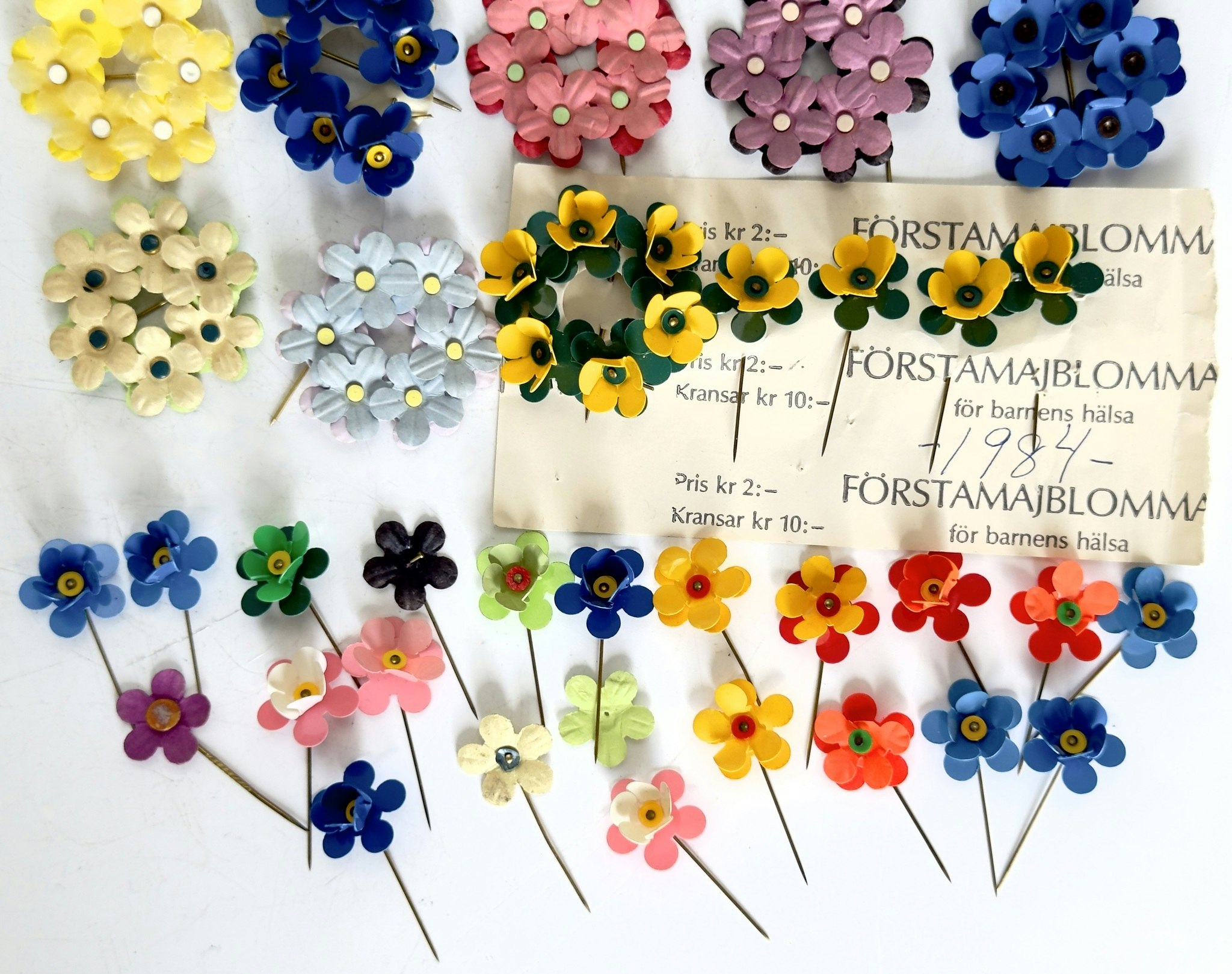 Majblommor samling