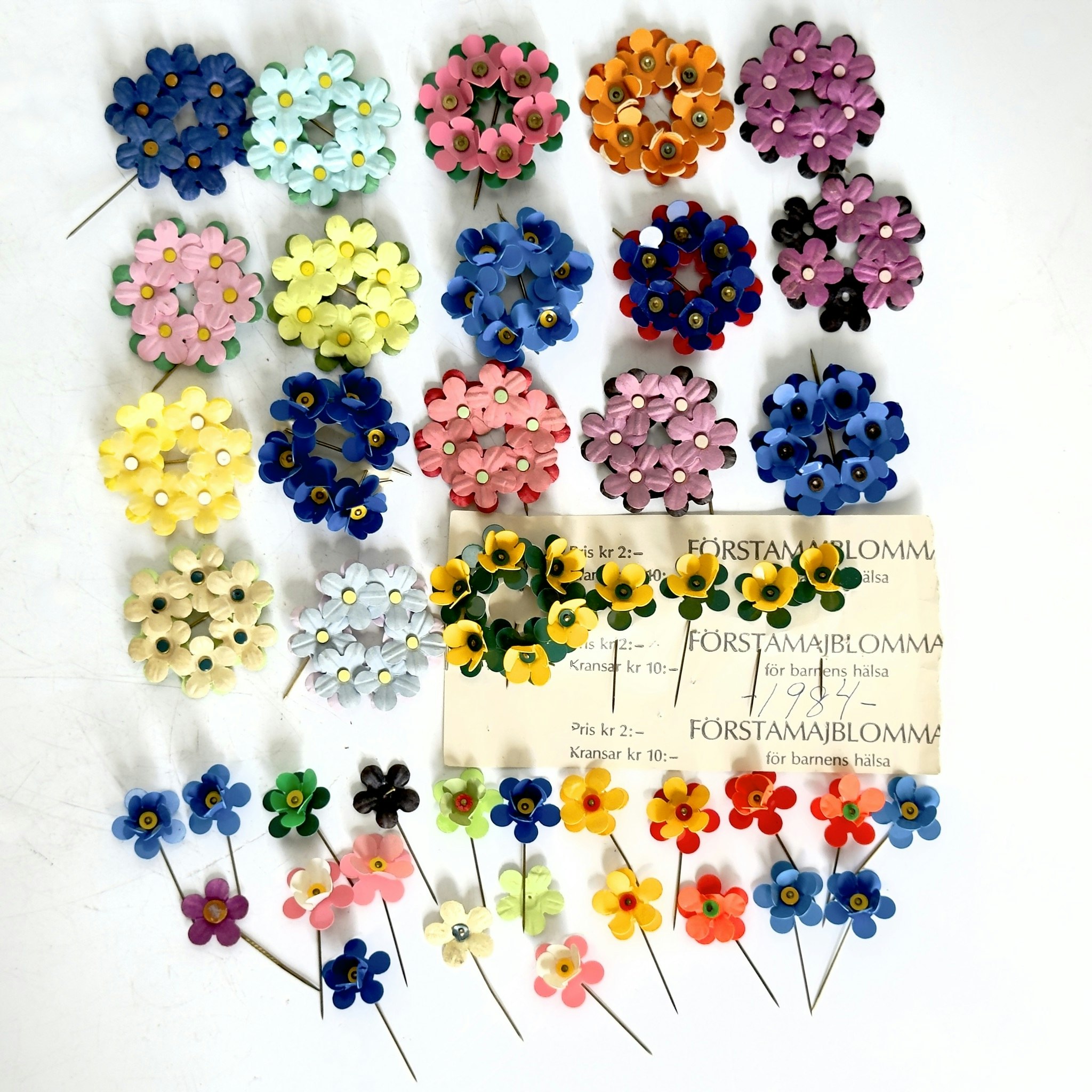 Majblommor samling
