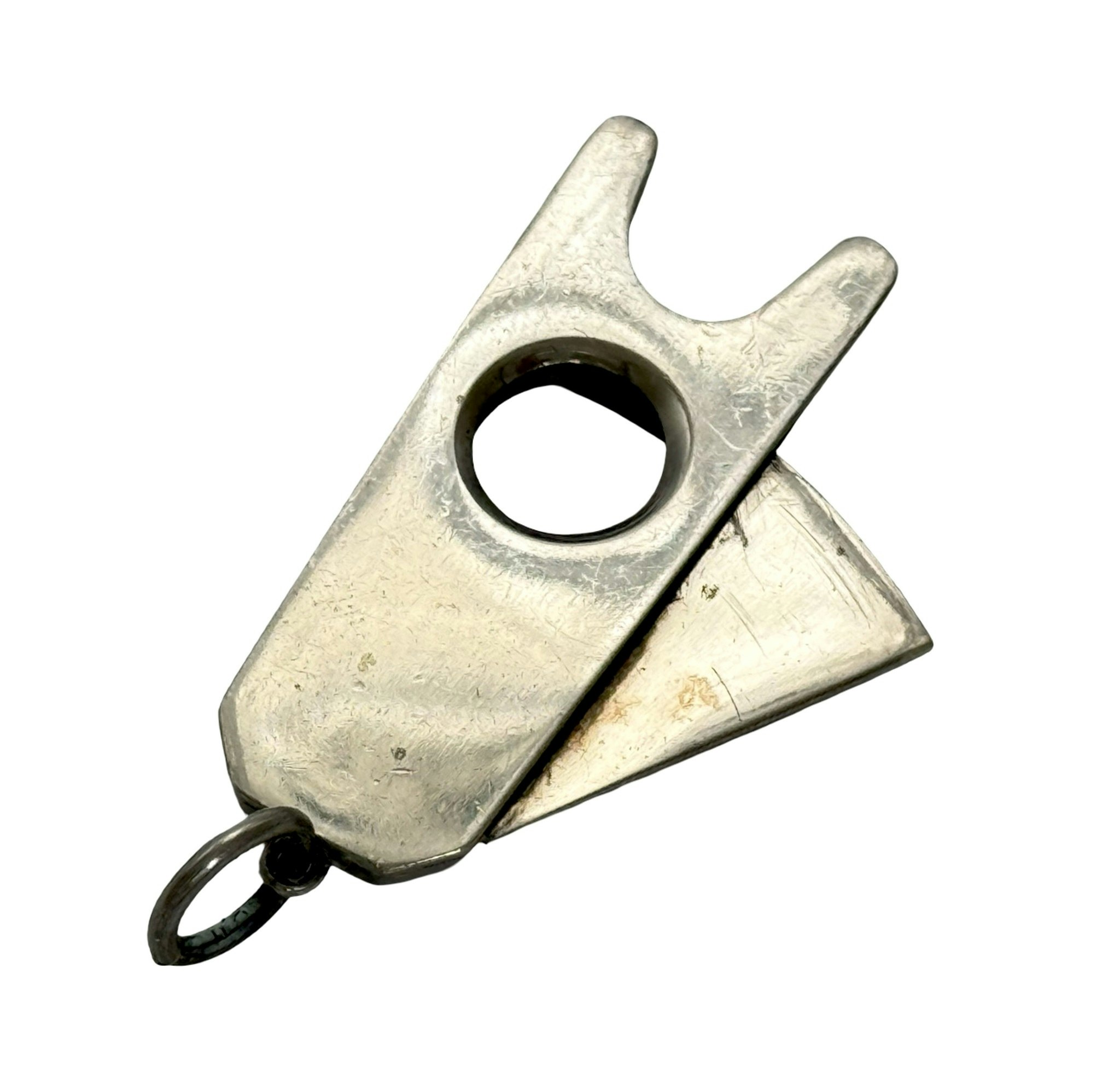 Vintage Miniatyr hänge, Cigarrsnoppare, Gesetzl Schutz G.A.S