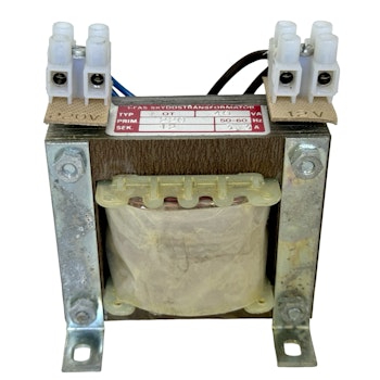 1-Fas Skyddstransformator 220v, 24v