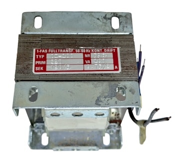 1-Fas Fulltransformator 50-60 Hz. Drift