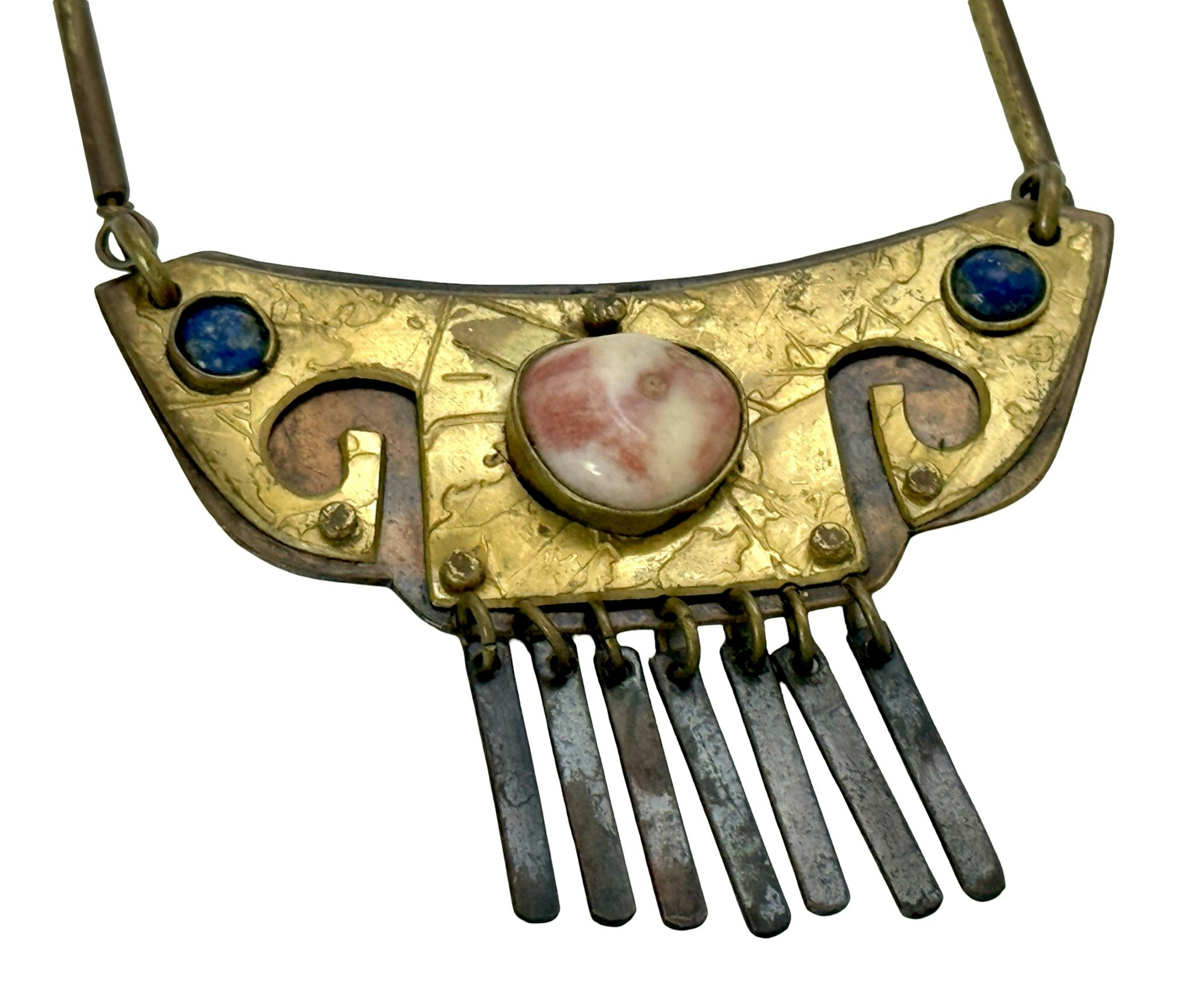 Jaun Reyes, Vintage Brutalistiskt halsband, konstverk, Mexiko