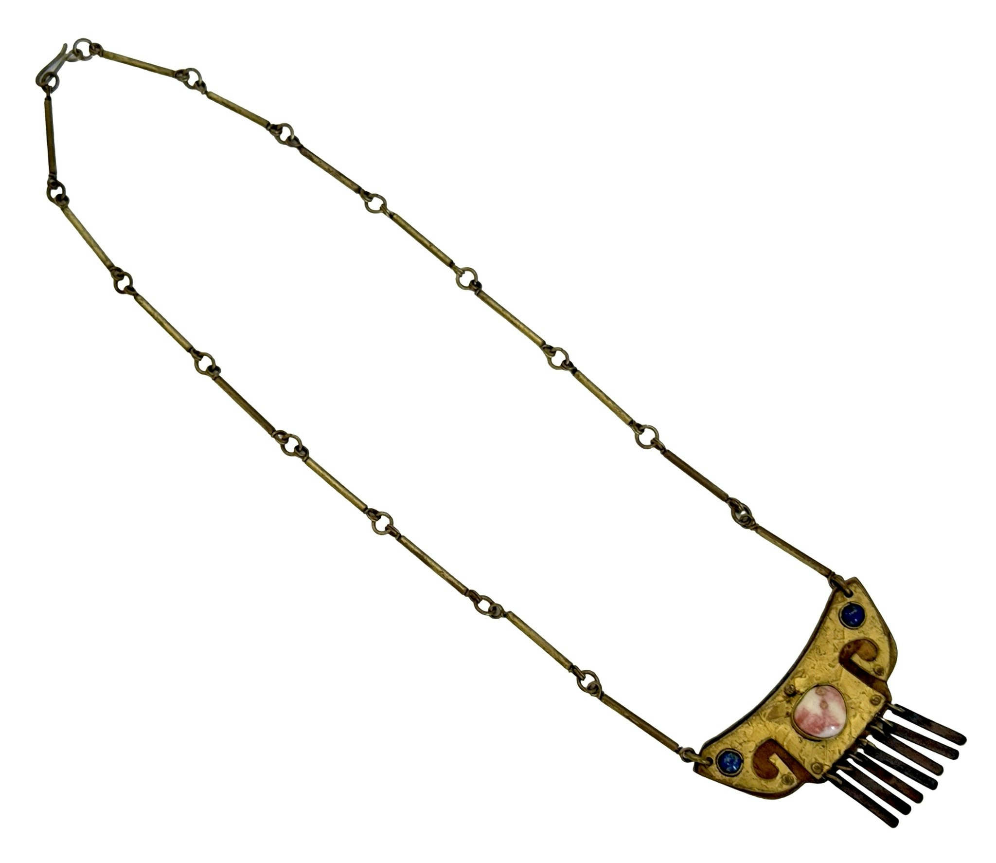 Jaun Reyes, Vintage Brutalistiskt halsband, konstverk, Mexiko