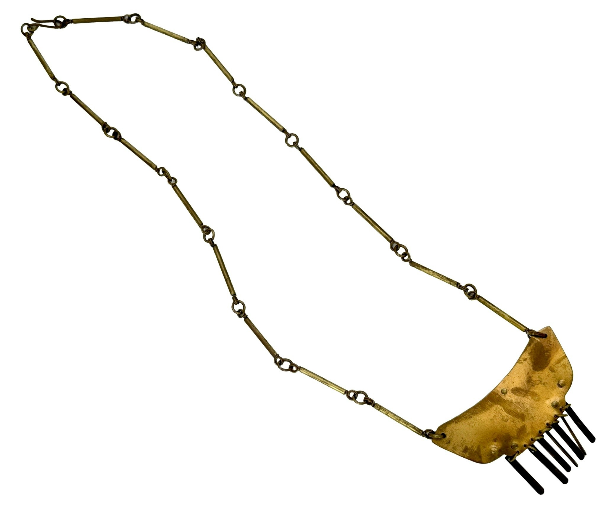 Jaun Reyes, Vintage Brutalistiskt halsband, konstverk, Mexiko