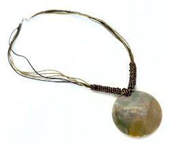Vintage Halsband med Nefrit/Jade