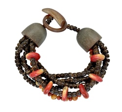 Antik Afrikansk Noshörningshorn armband
