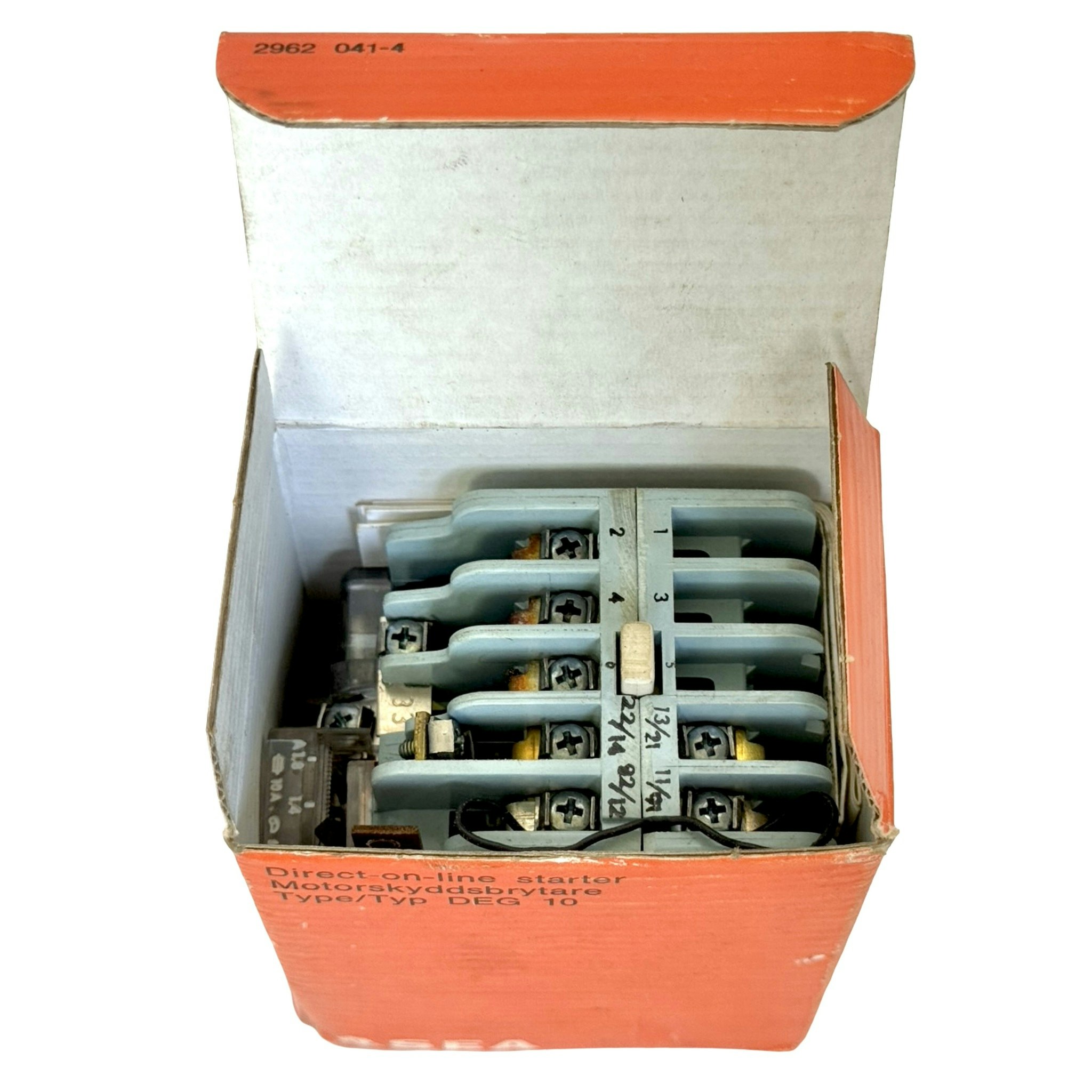 ASEA DEG 10 SK 4322163 Motorskydds brytare