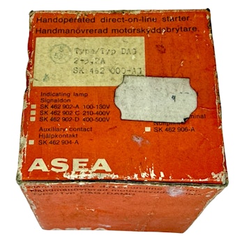 ASEA DAG SK 462000-AG Motorskydds brytare