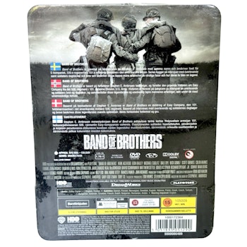 Band of Brothers, DVD-levy metallilaatikossa, käyttämätön
