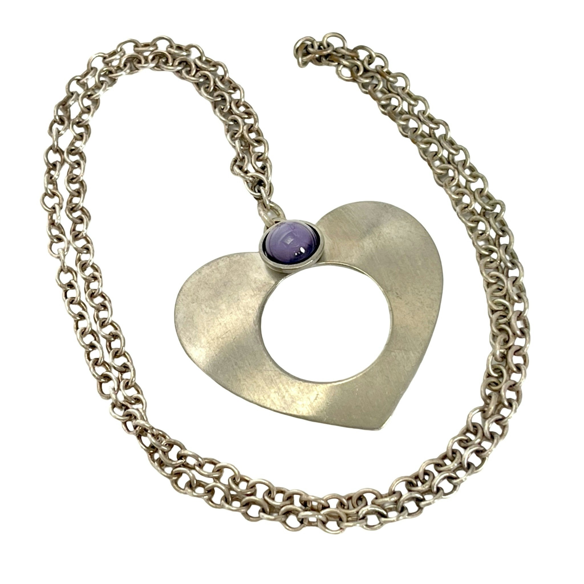 Vintage, Halsband med hänge i tenn, Danmark