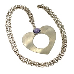 Vintage, Halsband med hänge i tenn, Danmark