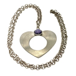 Vintage, Halsband med hänge i tenn, Danmark