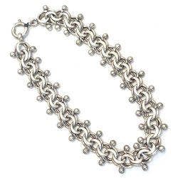 Bracelet Bismarck vintage en argent, Danemark