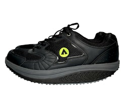 Airewear Sneakers man Promenad sko, Svart strl: 45