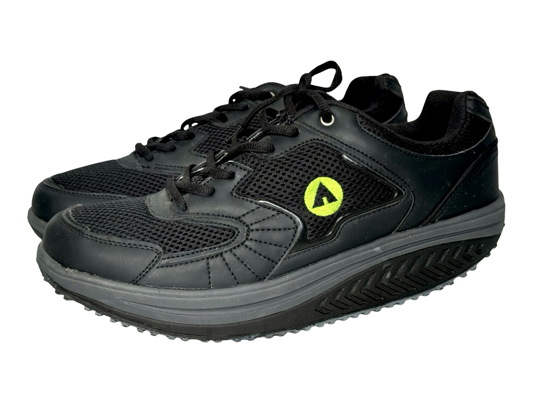 Airewear Sneakers man Promenad sko, Svart strl: 45