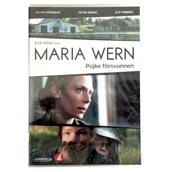 Maria Wern - Poika kateissa, DVD-kääreessä uusi