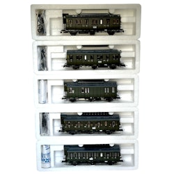 5 st, Roco 44505, 44508, 44510, 44513, 44527 HO skala, Modelljärnvägsvagnar