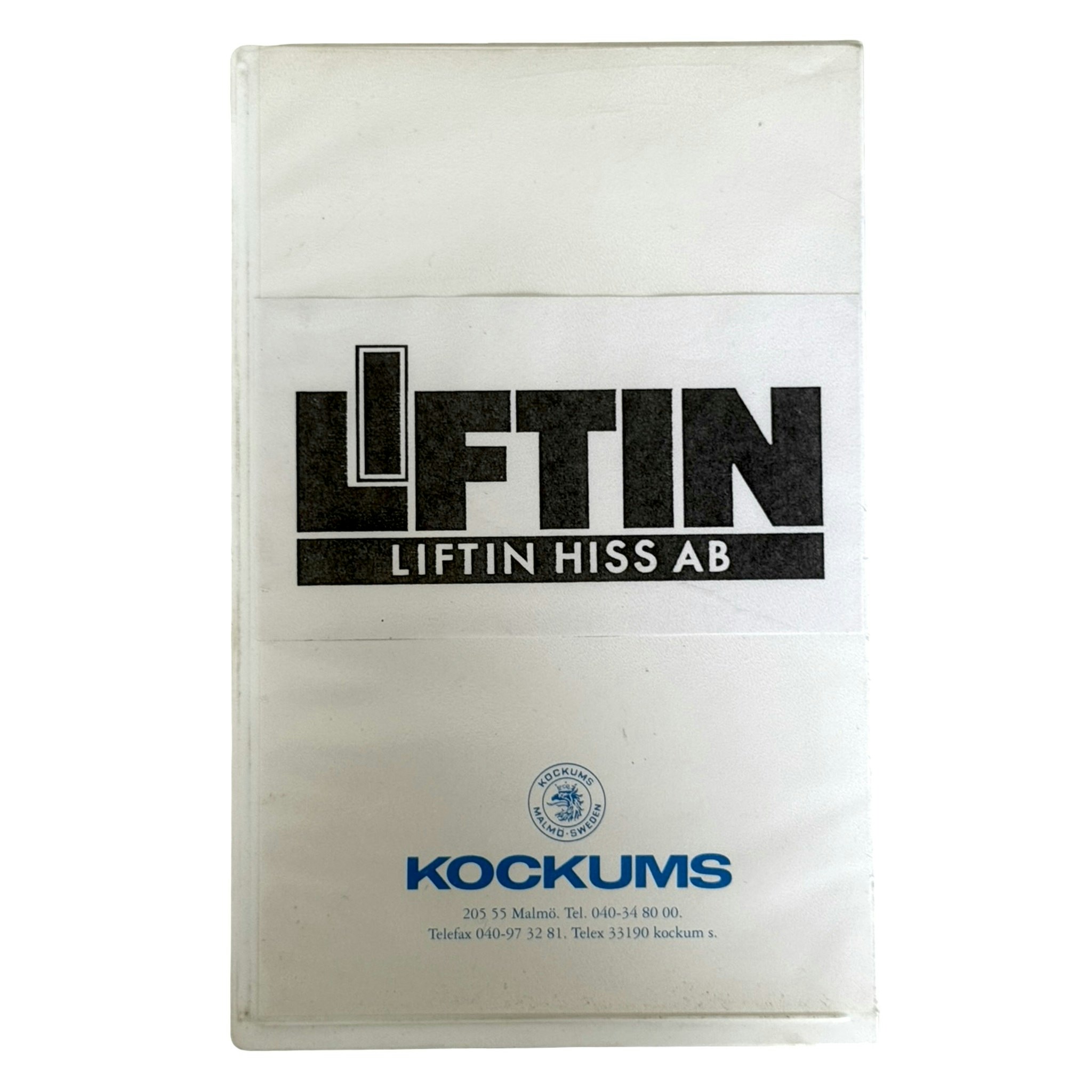 Liftin - Kockums 150 år, VHS video
