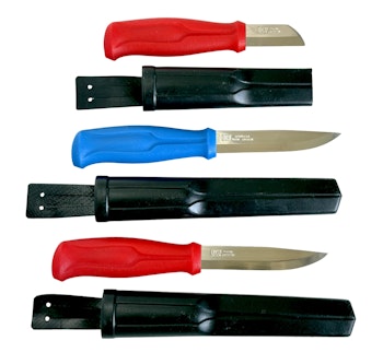 3 pcs, KJ Mora-Frosts Knives, Sweden