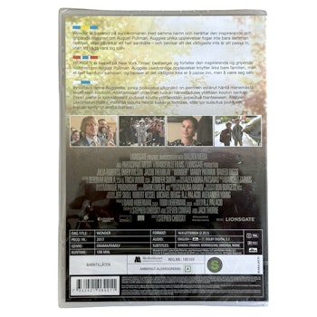 Wonder, Julia Roberts, Owen Wilson, Inplastad DVD Ny