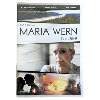 Maria Wern - Svart fjäril, Inplastad DVD Ny