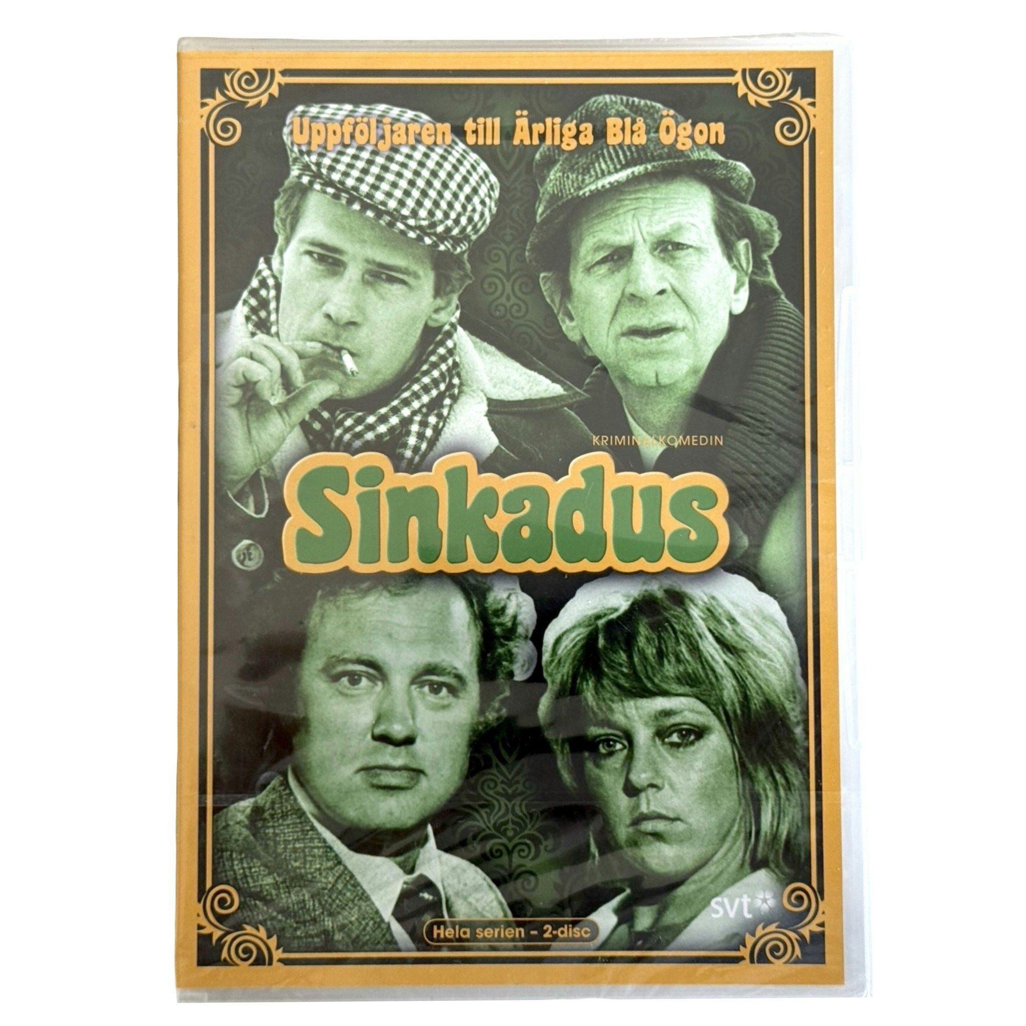 Sinkadus - Miniserie med Hans Ernback och Mona Seilitz, Inplastad DVD Ny