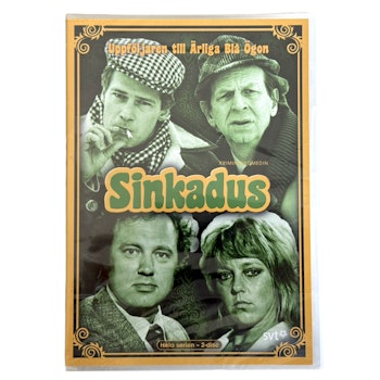 Sinkadus - Miniserie med Hans Ernback och Mona Seilitz, Inplastad DVD Ny