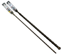 2 st Bosch SDS Plus-5 drill bits, 8 & 16mm 400/465mm