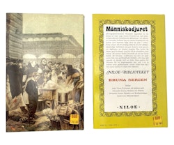 2 BÖCKER - Hallarna & Människodjuret av Émile Zola
