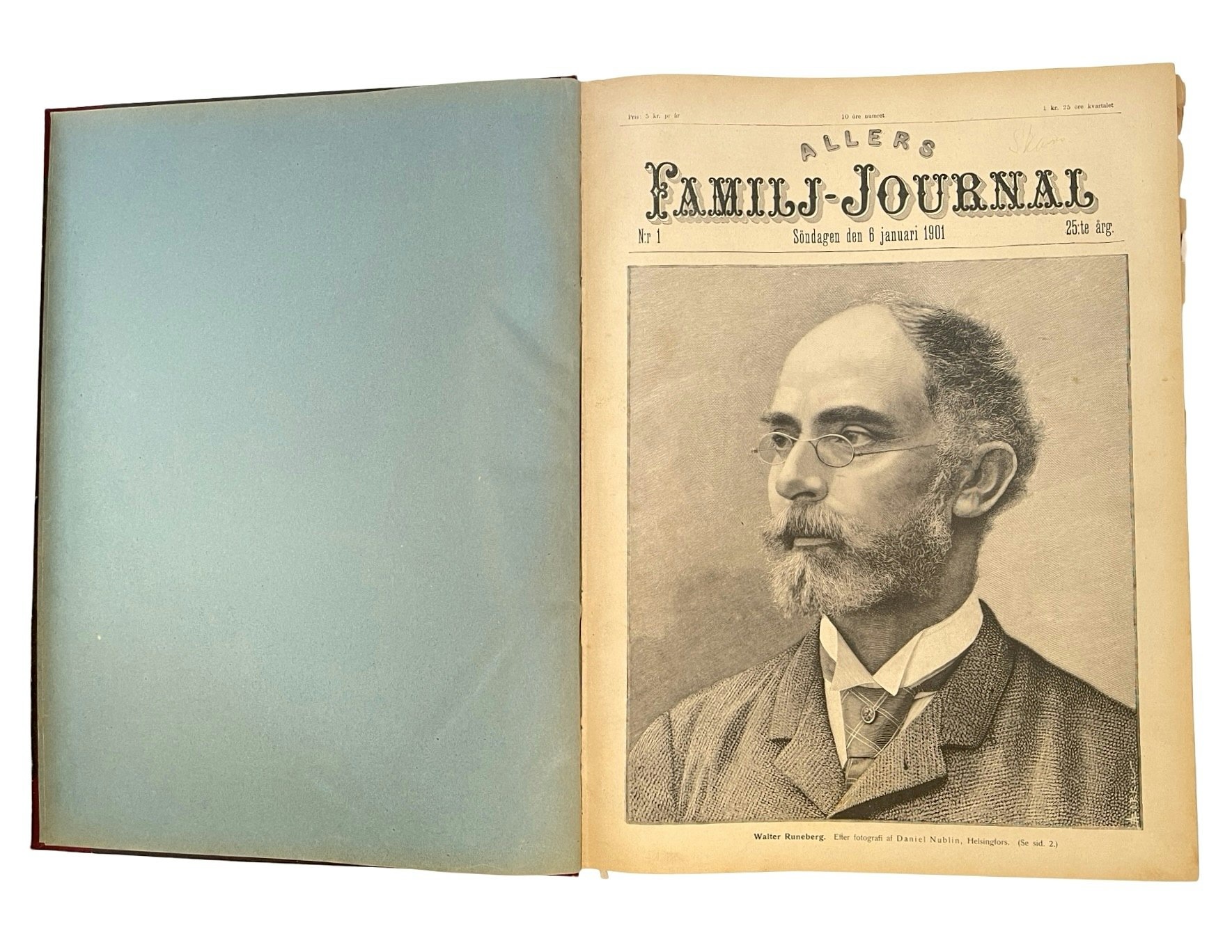 ALLERS FAMILJ-JOURNAL, Nr 1 veckotidning, komplett årgång 1901