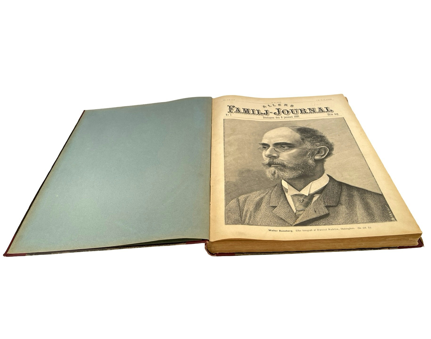 ALLERS FAMILJ-JOURNAL, Nr 1 veckotidning, komplett årgång 1901