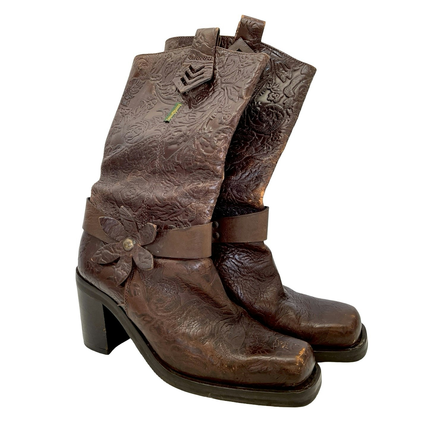Russell & Bromley stövlar bruna, storlek 37