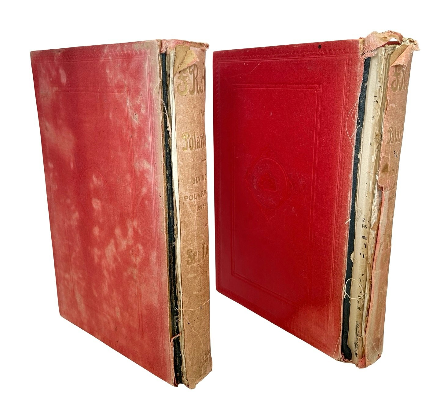 2 BÖCKER, Fram öfver polarhfvet, Fridtjof Nansen, 1897