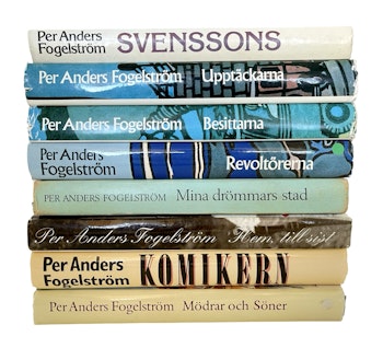 8 BÖCKER - Per Anders Fogelström