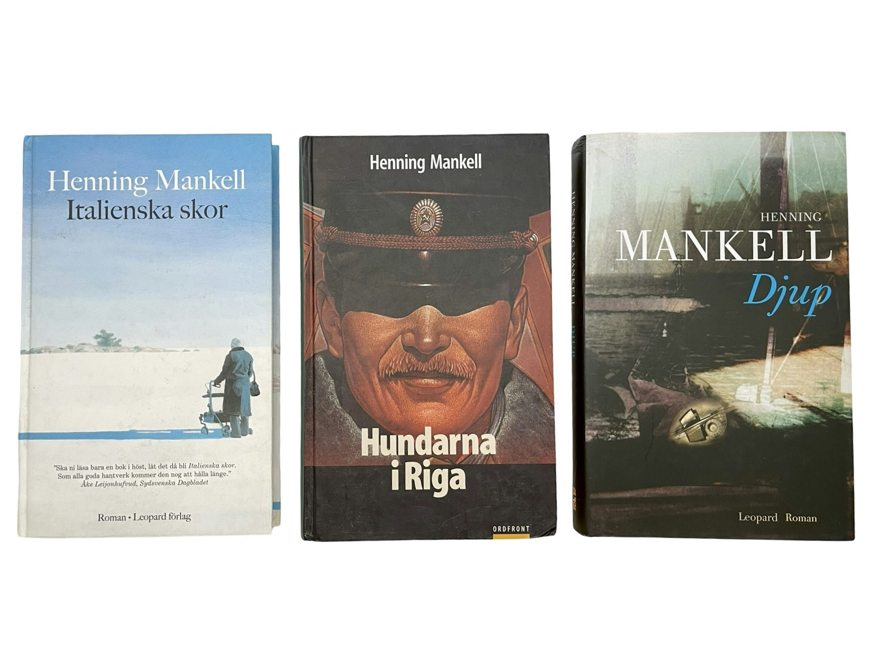 5 BÖCKER - Henning Mankell