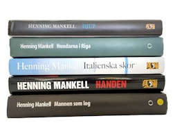 5 BÖCKER - Henning Mankell
