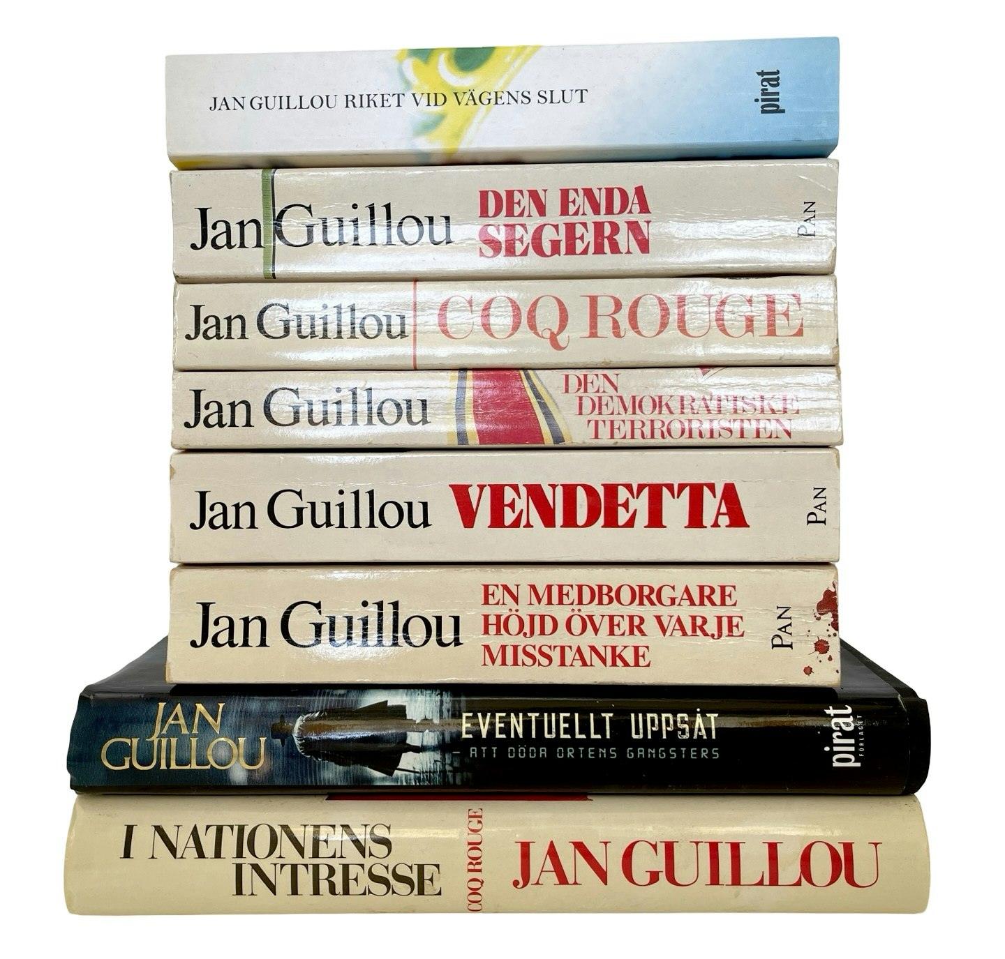 8 BÖCKER - Jan Guillou