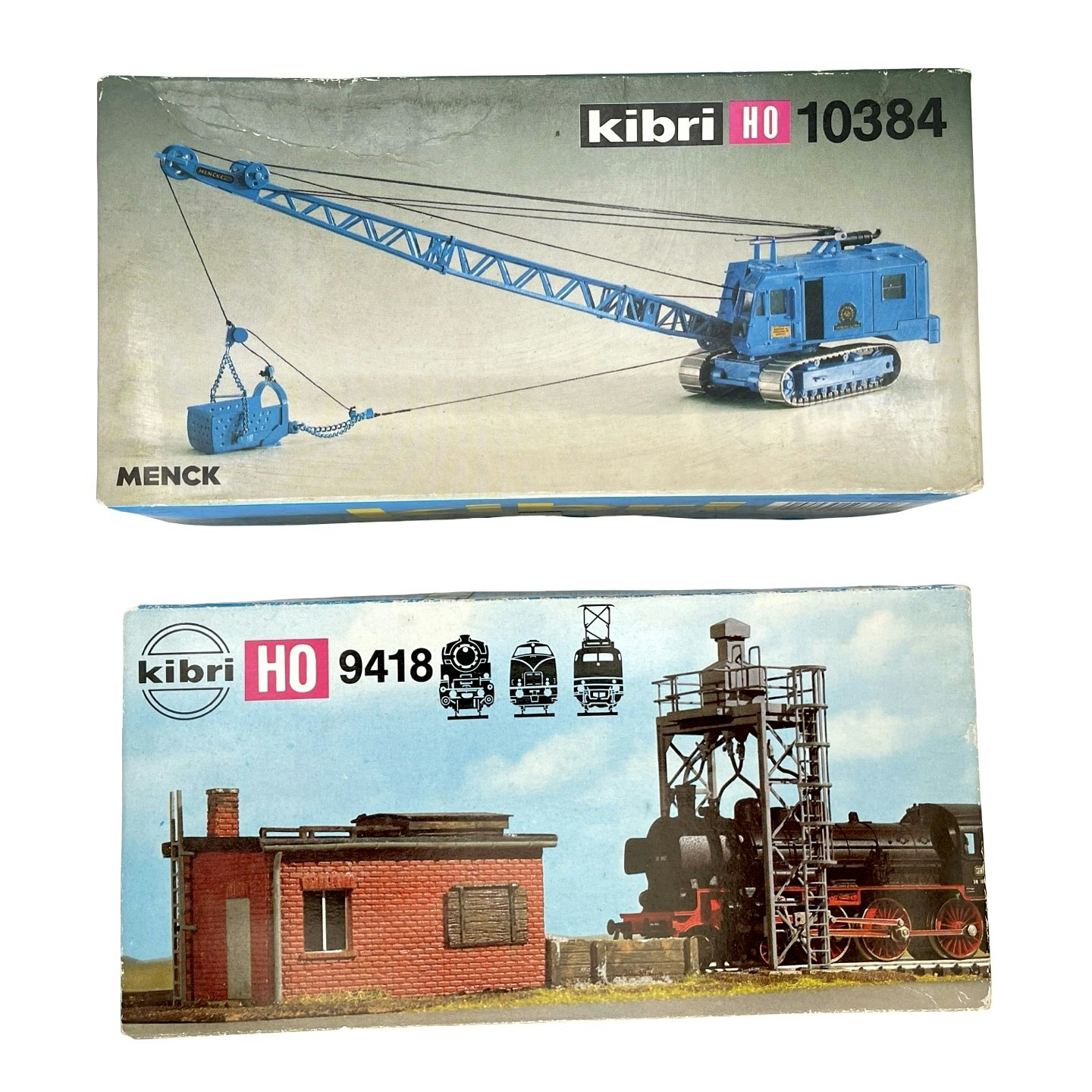 4 Kibri HO skala, Modelljärnväg dekorationer