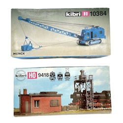 4 Kibri HO skala, Modelljärnväg dekorationer