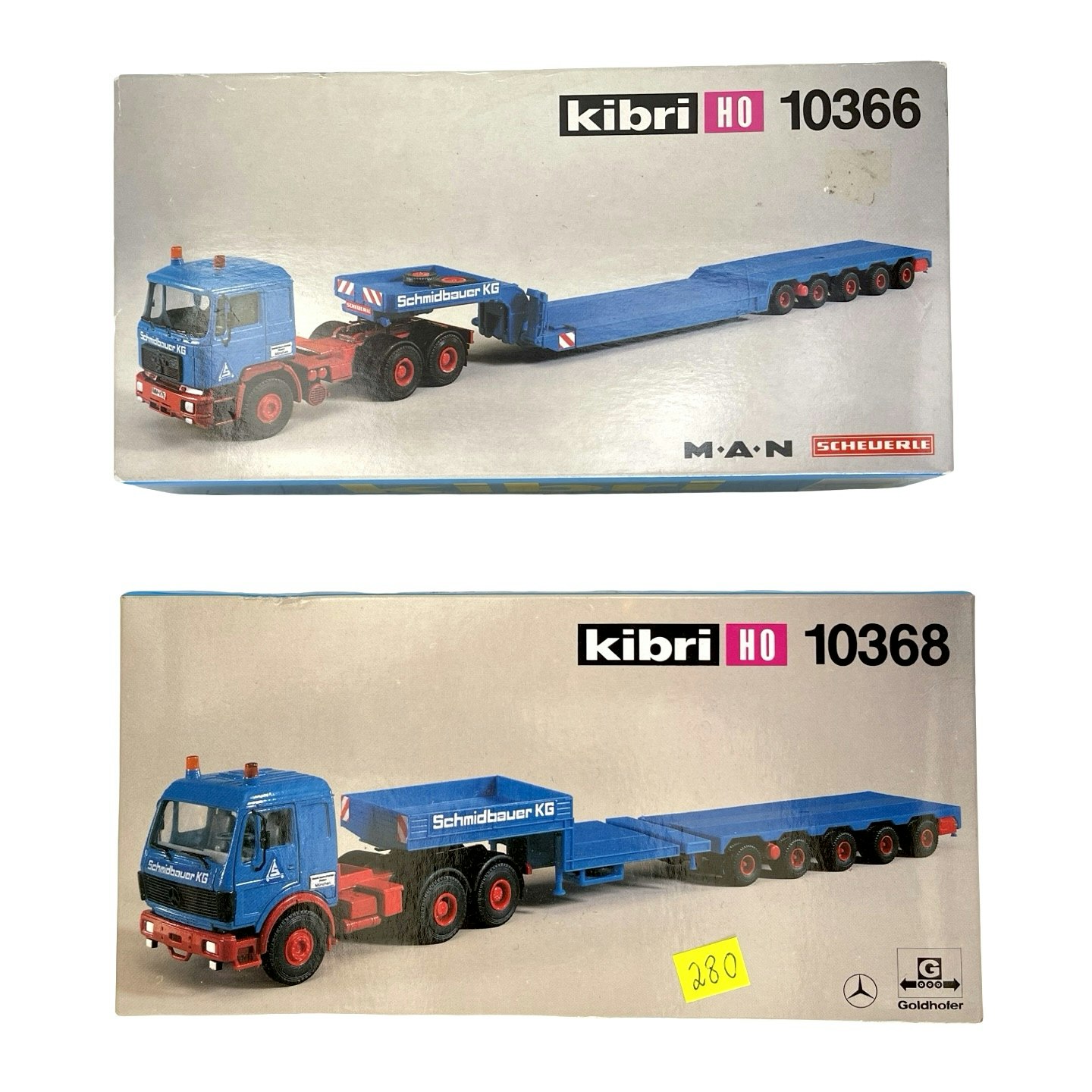 4 Kibri HO skala, Modelljärnväg dekorationer