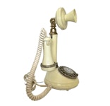 Gammel roterende telefon