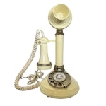 Gammel roterende telefon